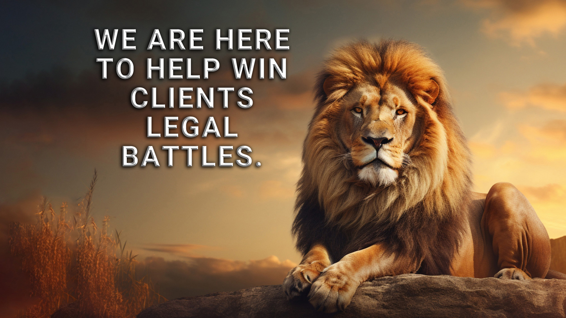 Legal Battles Lion